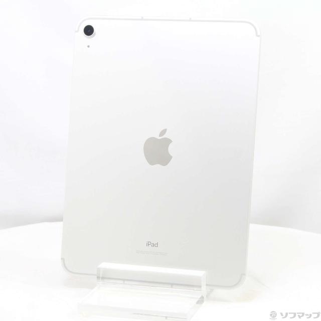 (中古)Apple iPad 第10世代 64GB シルバー MQ6J3J/A auロック解除SIMフリー(349-ud)