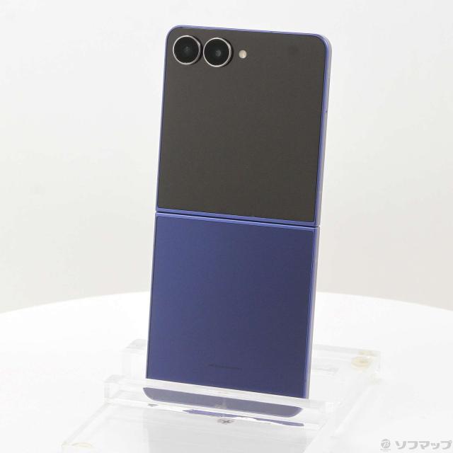 中古)SAMSUNG Galaxy Z Flip7 256GB ブルーシャドウ SM-F766QDBASJP 