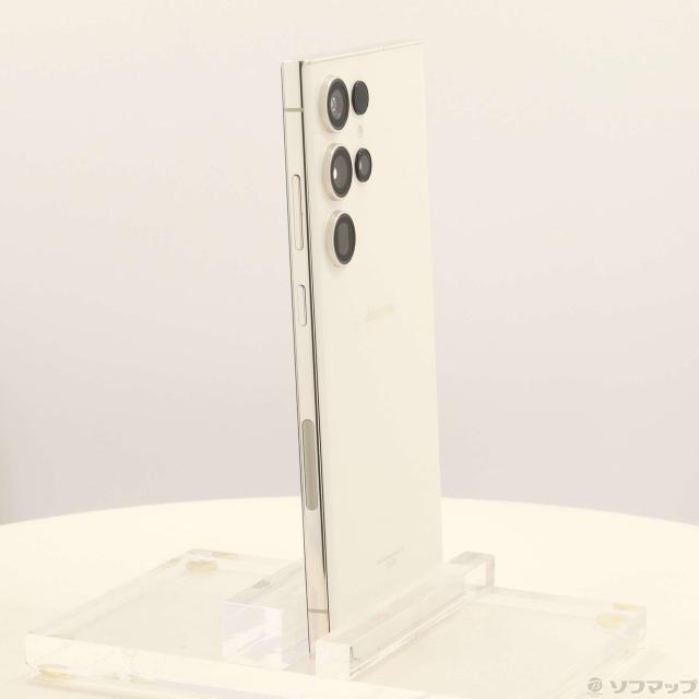 (中古)SAMSUNG Galaxy S23 Ultra 256GB クリーム SC-52D docomo SIMフリー(377-ud)_3