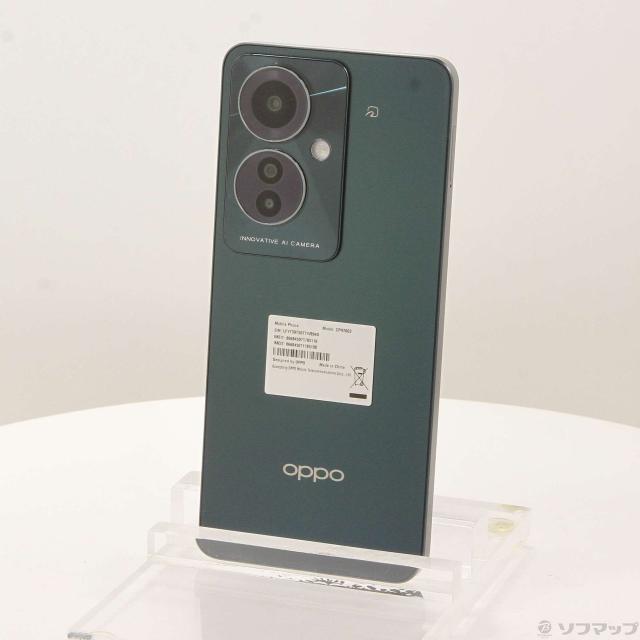 中古)OPPO OPPO Reno11 A 128GB ダークグリーン CPH2603GR SIMフリー 
