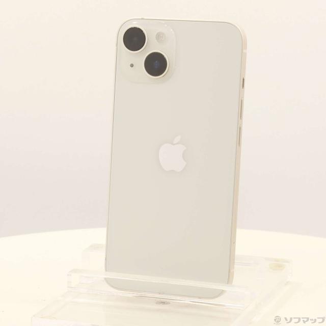 (中古)Apple iPhone14 256GB スターライト MPW33J/A SIMフリー(262-ud)