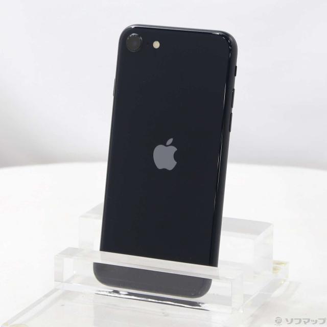 (中古)Apple iPhone SE 第3世代 64GB ミッドナイト MMYC3J/A SIMフリー(305-ud)