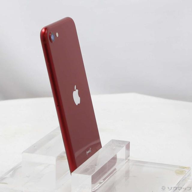 中古)Apple iPhone SE 第3世代 64GB プロダクトレッド MMYE3J/A SIM