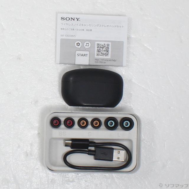中古)SONY WF-1000XM5 ブラック(262-ud) 【公式通販】