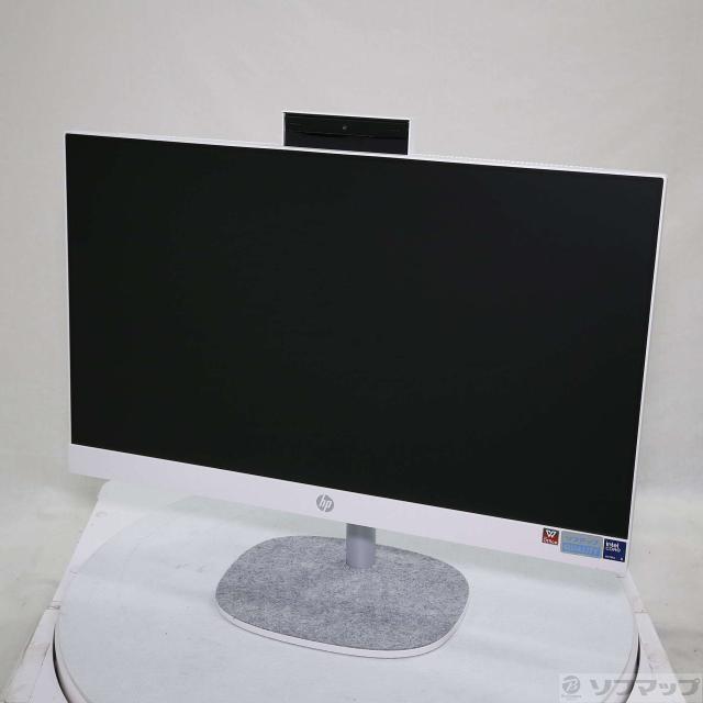 (中古)hp HP All-in-One 24-cr2000jp BD5A6PA-AAAB シェルホワイト(269-ud)
