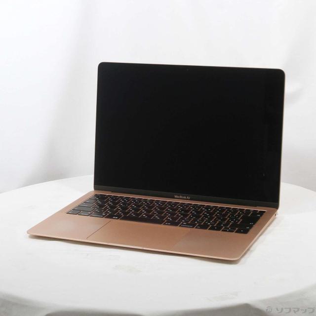 (中古)Apple MacBook Air 13.3-inch Late-2018 MREF2J/A Core_i5 1.6GHz 8GB SSD256GB ゴールド (10.15 Catalina)(262-ud)