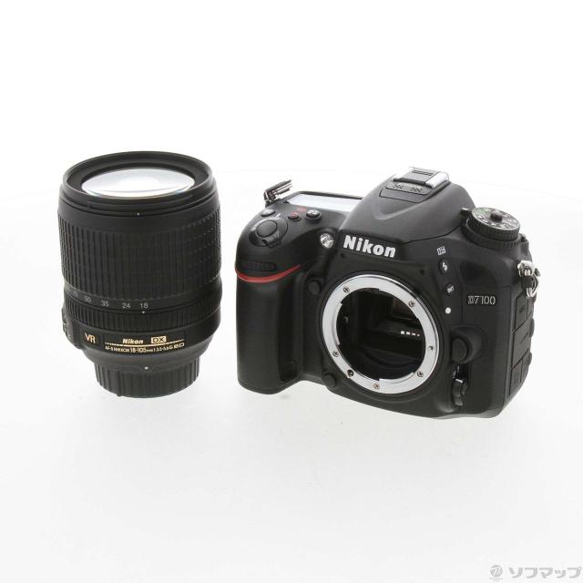 中古)Nikon Nikon D7100 18-105 VR レンズキット (2410万画素/SDXC