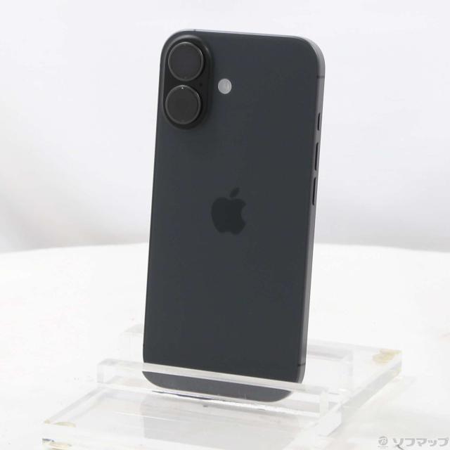 (中古)Apple iPhone17 256GB ブラック MG674J/A SIMフリー(368-ud)