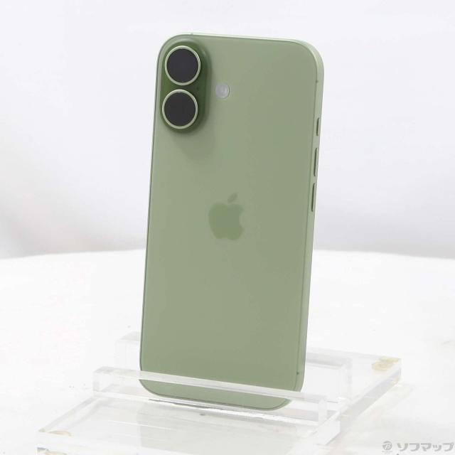 (中古)Apple iPhone17 256GB セージ MG6C4J/A SIMフリー(368-ud)