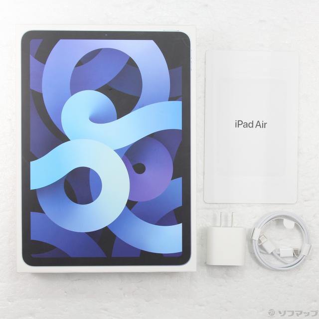 (中古)Apple iPad Air 第4世代 256GB スカイブルー MYFY2J/A Wi-Fi(196-ud)_4