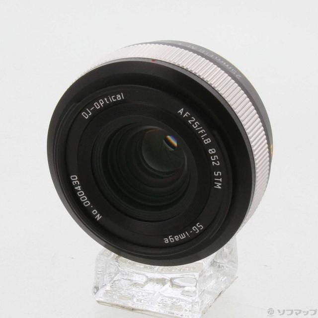 (中古)SG-image AF25mm F1.8 APS-C シルバー ソニーEマウント用(348-ud)