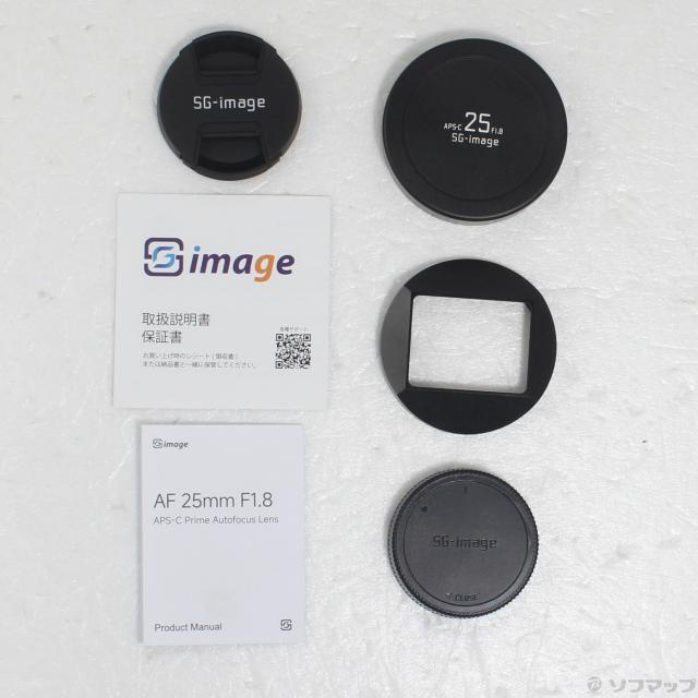 (中古)SG-image AF25mm F1.8 APS-C シルバー ソニーEマウント用(348-ud)_4