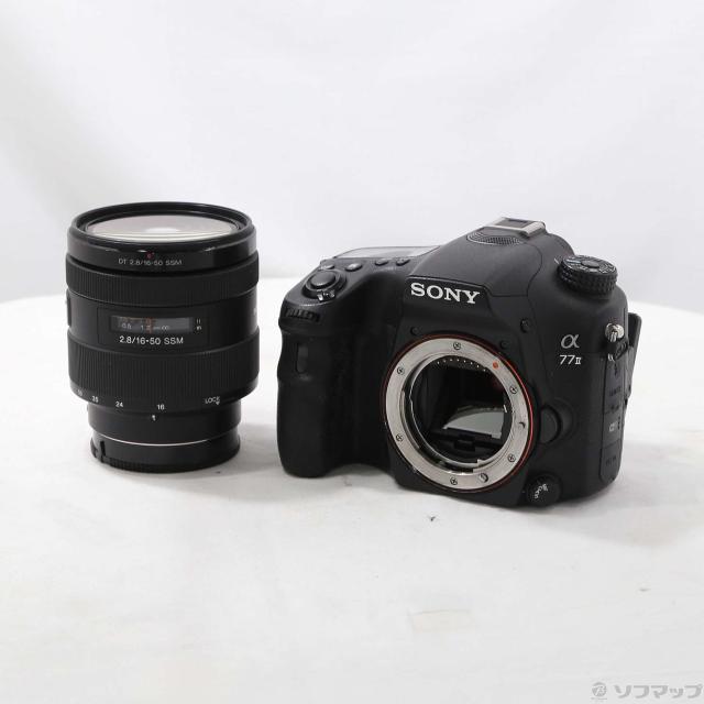(中古)SONY α77II ILCA-77M2Q ズームレンズキット(349-ud)