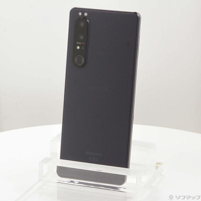 中古)SONY Xperia 1 III 256GB フロストブラック SO-51B docomoロック