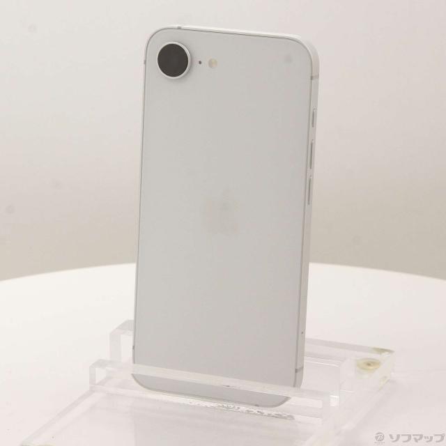 (中古)Apple iPhone16e 128GB ホワイト MD1R4J/A SIMフリー(368-ud)