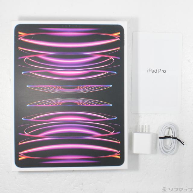 (中古)Apple iPad Pro 12.9インチ 第6世代 128GB スペースグレイ MNXP3J/A Wi-Fi(258-ud)_4