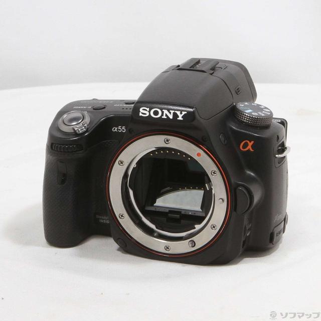 (中古)SONY α55 SLT-A55V ボディ (1620万画素/SDXC/MS DUO)(262-ud)