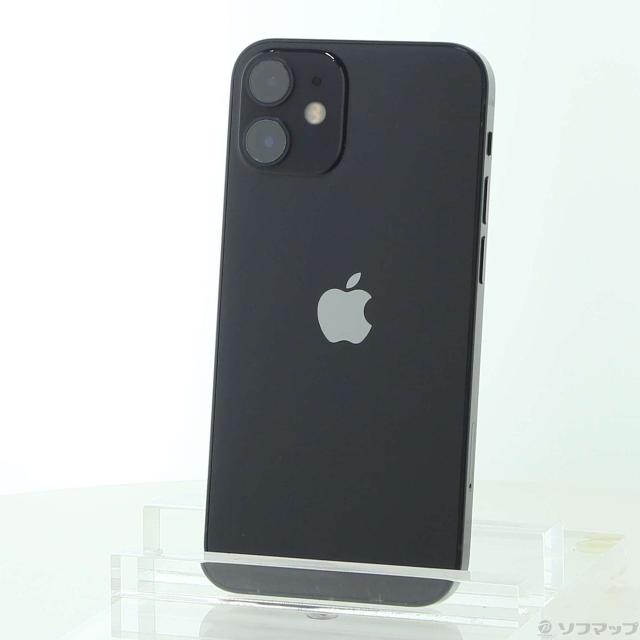 (中古)Apple iPhone12 mini 128GB ブラック NGDJ3J/A SIMフリー(247-ud)