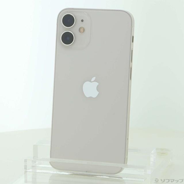 (中古)Apple iPhone12 mini 128GB ホワイト NGDM3J/A SIMフリー(269-ud)