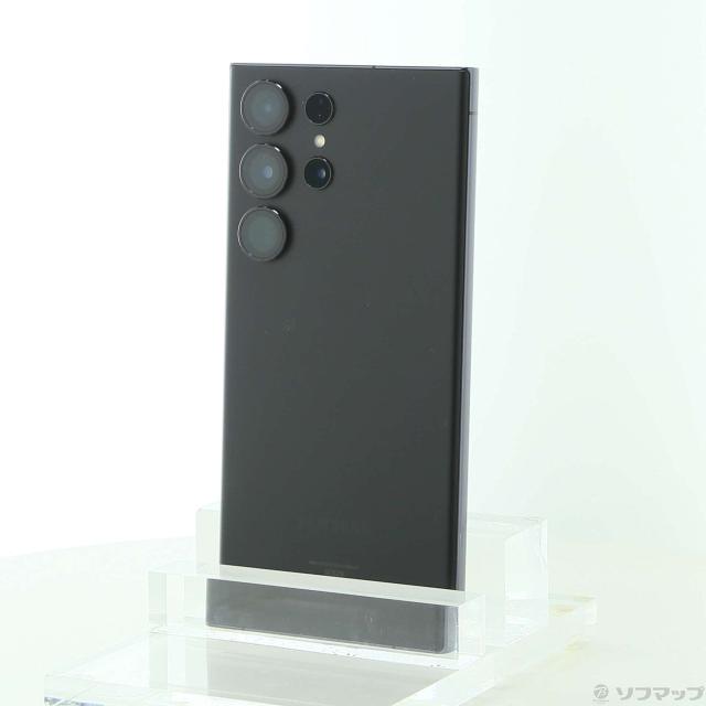 中古)SAMSUNG Galaxy S23 Ultra 1TB ファントムブラック SCG20 au SIM