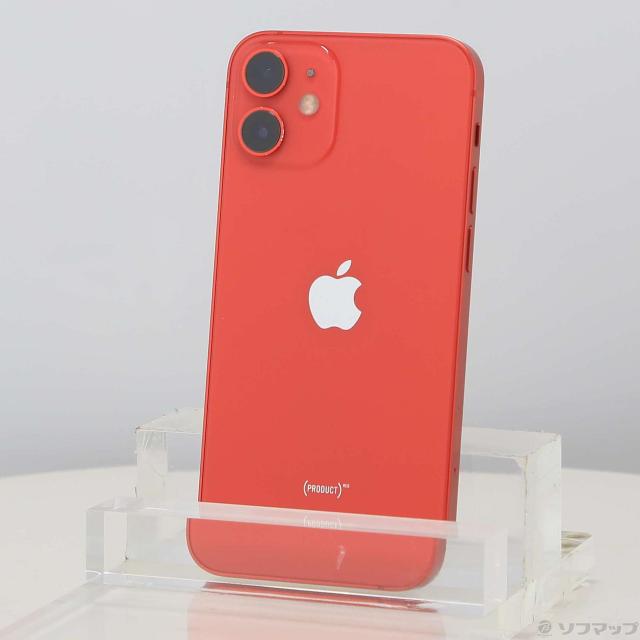 (中古)Apple iPhone12 mini 128GB プロダクトレッド MGDN3J/A SIMフリー(262-ud)