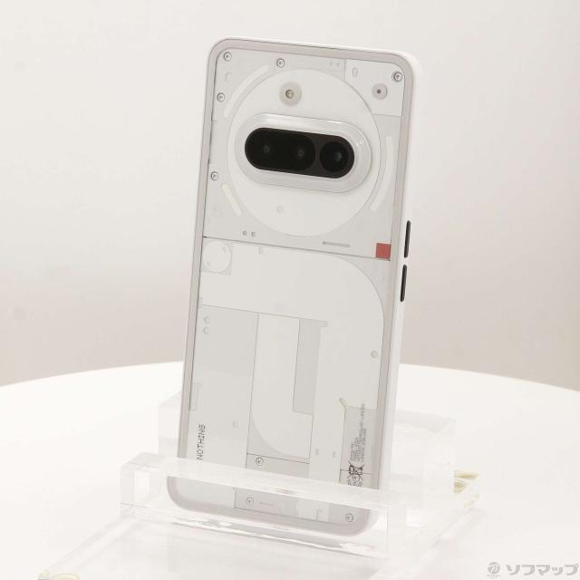 中古)Nothing Phone (3a) 128GB ホワイト A059 楽天 SIMフリー(262-ud