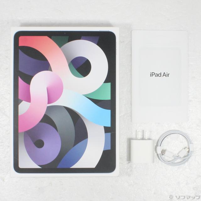 (中古)Apple iPad Air 第4世代 256GB シルバー MYFW2J/A Wi-Fi(196-ud)_4