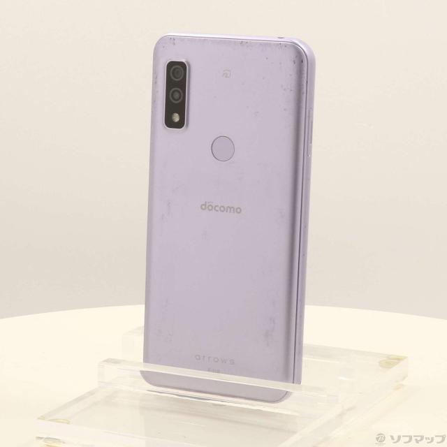 (中古)FUJITSU arrows We 64GB パープル F-51B docomo SIMフリー(348-ud)