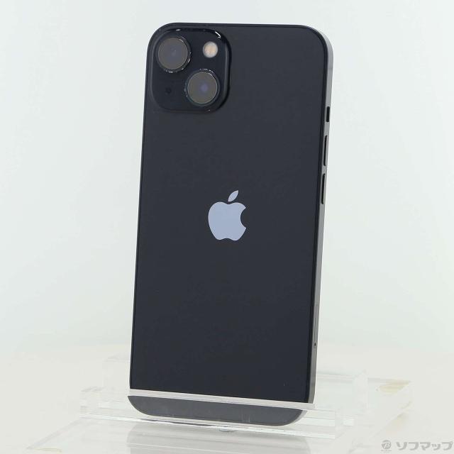(中古)Apple iPhone13 128GB ミッドナイト MLNC3J/A SIMフリー(349-ud)