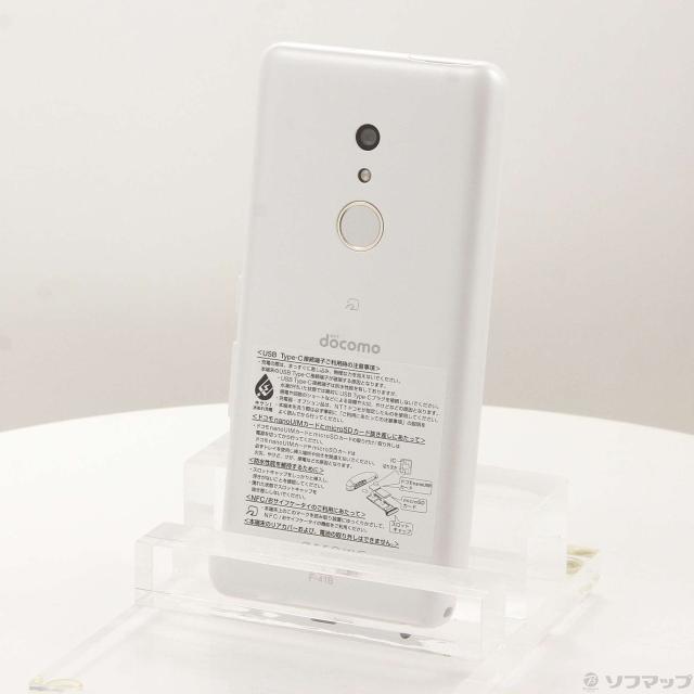 (中古)FUJITSU arrows Be4 Plus 64GB ホワイト F-41B docomoロック解除SIMフリー(377-ud)