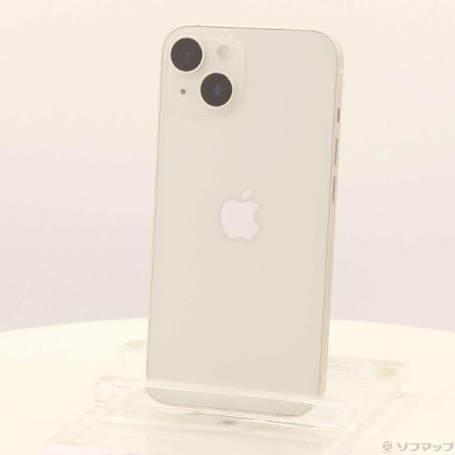 (中古)Apple iPhone14 128GB スターライト MPUQ3J/A SIMフリー(377-ud)