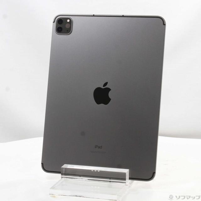 (中古)Apple iPad Pro 11インチ 第3世代 512GB スペースグレイ MHW93J/A SIMフリー(258-ud)