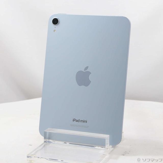 (中古)Apple iPad mini(A17 Pro) 128GB ブルー MXN73J/A Wi-Fi(262-ud)