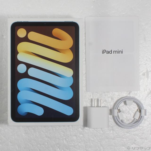 (中古)Apple iPad mini(A17 Pro) 128GB ブルー MXN73J/A Wi-Fi(262-ud)_4