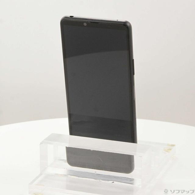(中古)SONY Xperia 10 III 128GB ブラック SOG04 auロック解除SIMフリー(349-ud)_2
