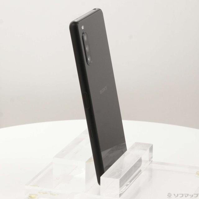 (中古)SONY Xperia 10 III 128GB ブラック SOG04 auロック解除SIMフリー(349-ud)_3