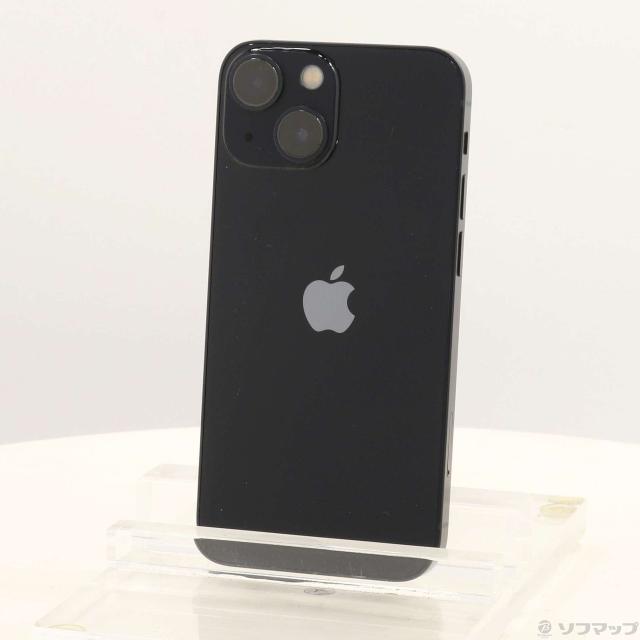 (中古)Apple iPhone13 mini 128GB ミッドナイト MLJC3J/A SIMフリー(258-ud)