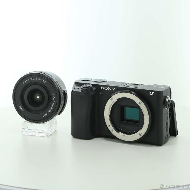 中古)SONY α6400 ILCE-6400L パワーズームレンズキット ブラック(368 