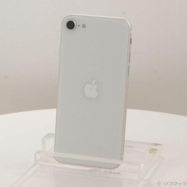 (中古)Apple iPhone SE 第2世代 64GB ホワイト MHGQ3J/A SIMフリー(377-ud)