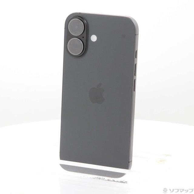 (中古)Apple iPhone17 256GB ブラック MG674J/A SIMフリー(368-ud)