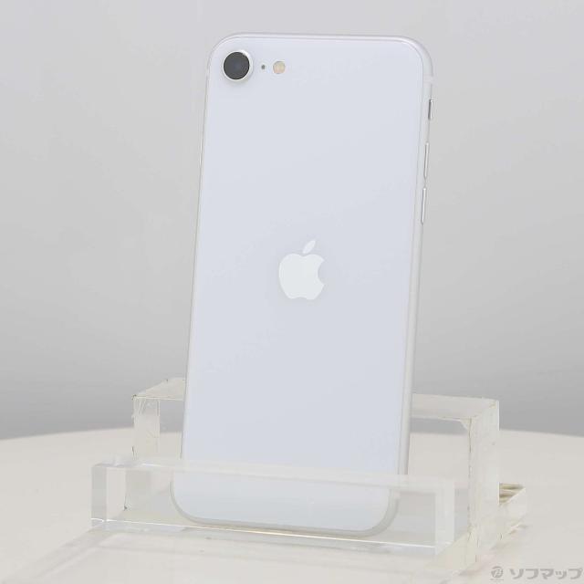 (中古)Apple iPhone SE 第2世代 64GB ホワイト MHGQ3J/A SIMフリー(258-ud)