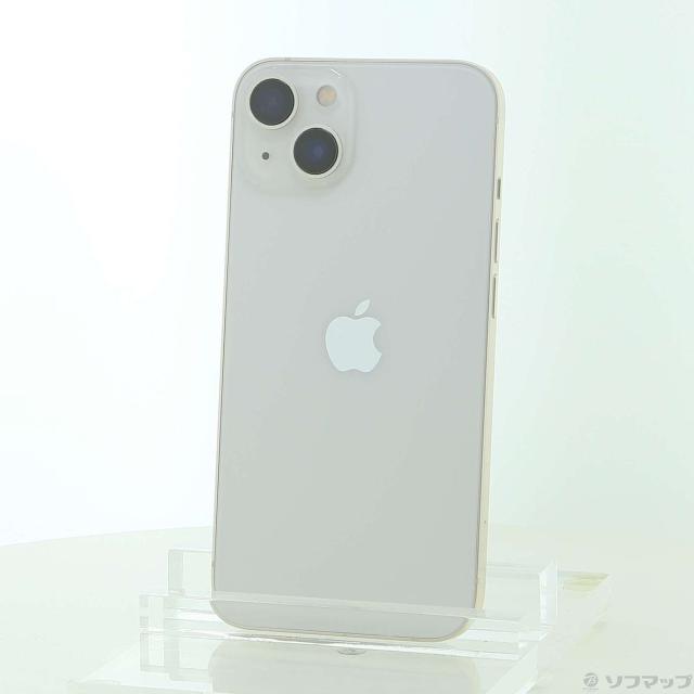 (中古)Apple iPhone13 128GB スターライト MLND3J/A SIMフリー(262-ud)