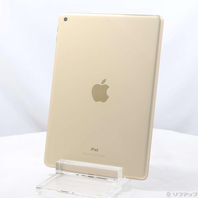 (中古)Apple iPad 第5世代 128GB ゴールド MPGW2J/A Wi-Fi(247-ud)
