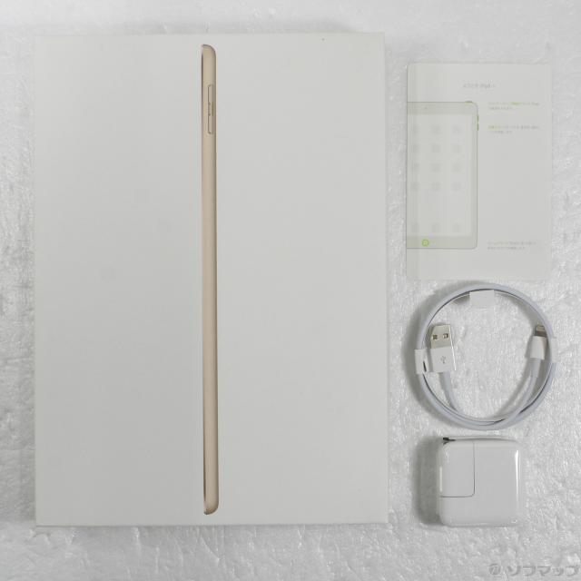 (中古)Apple iPad 第5世代 128GB ゴールド MPGW2J/A Wi-Fi(247-ud)_4