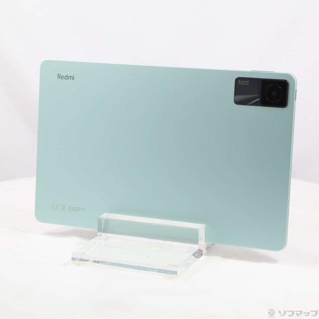 中古)XIAOMI Redmi Pad 128GB ミントグリーン 22081283G Wi-Fi(377-ud 