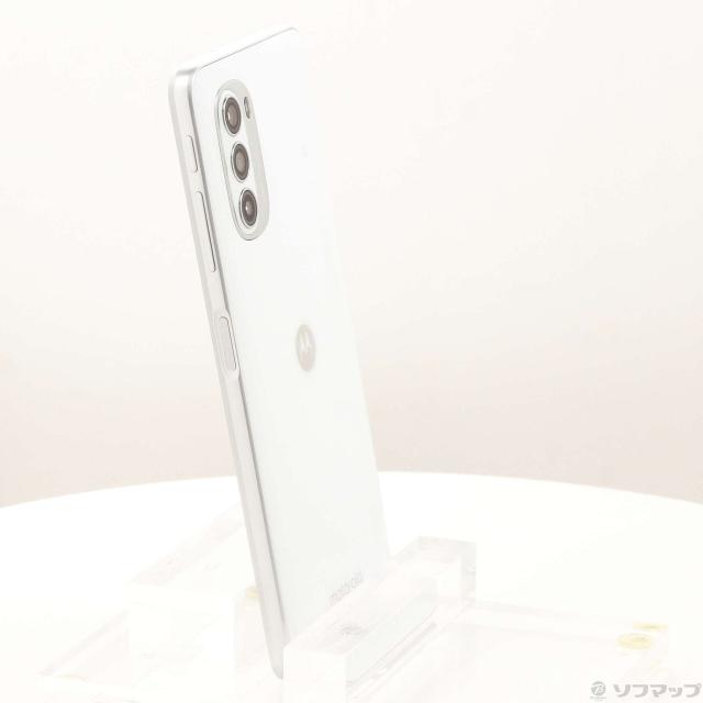 (中古)Motorola moto g52j 5G 128GB パールホワイト PATM0001JP SIMフリー(269-ud)_3