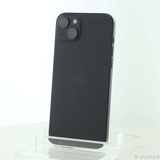 (中古)Apple iPhone15 Plus 256GB ブラック MU0F3J/A SIMフリー(258-ud)