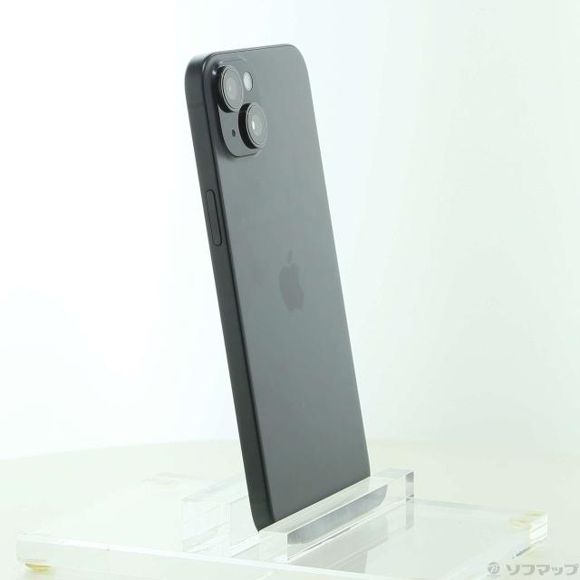 (中古)Apple iPhone15 Plus 256GB ブラック MU0F3J/A SIMフリー(258-ud)_3