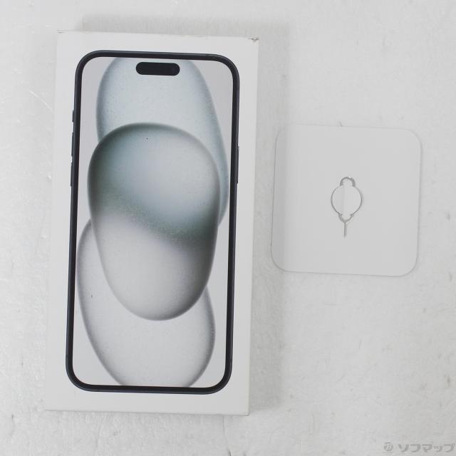 (中古)Apple iPhone15 Plus 256GB ブラック MU0F3J/A SIMフリー(258-ud)_4