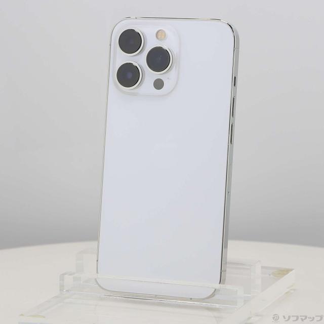 中古】Apple(アップル) iPhone13 Pro 128GB シルバー MLUF3J／A SIM 